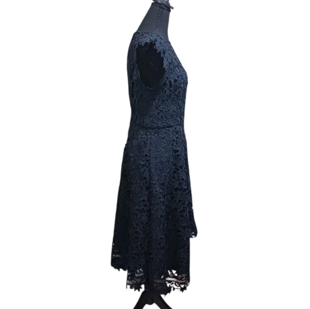 Eliza J Asymmetric Lace Cocktail Dress - Picture 7 of 11